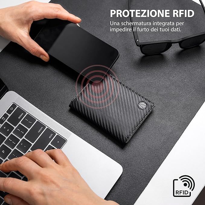 e-gale portfel męski ochroną rfid