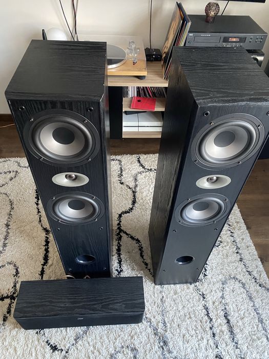 Eltax 10745 kolumny podlogowe 2x front 1x central