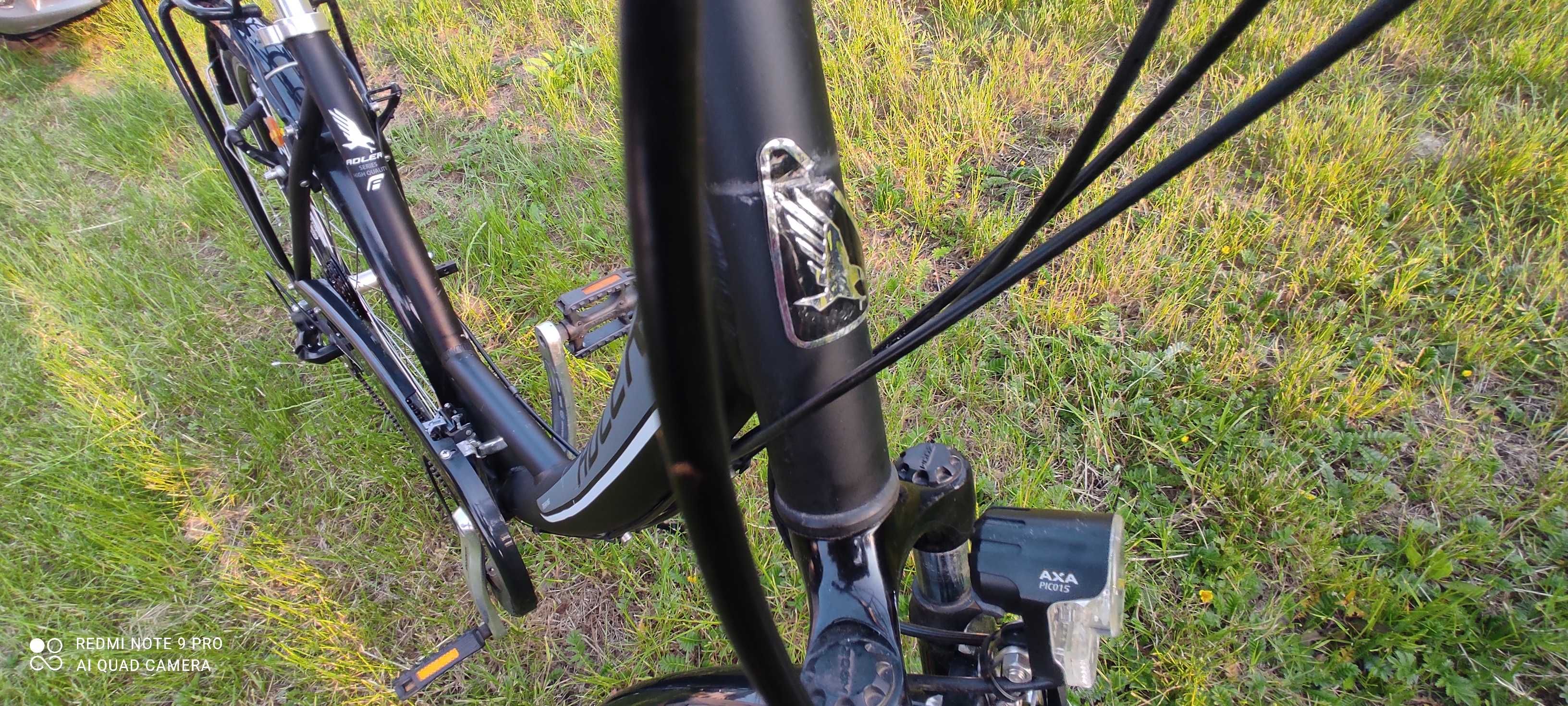 ADLER Rower miejski Trekking BILBAO Shimano Lekki Aluminiowy