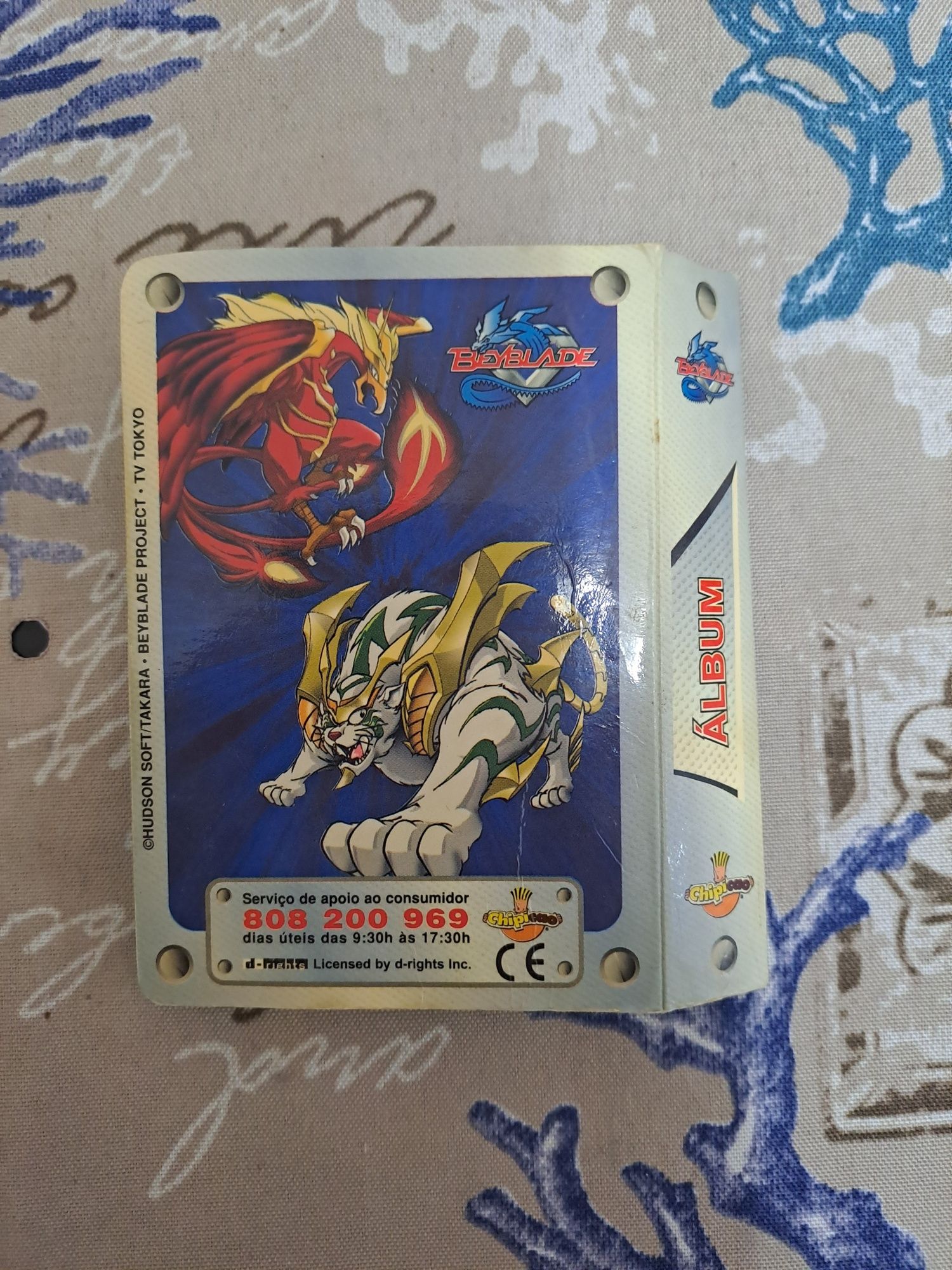 Cardeneta Beyblade clássico da chipicao