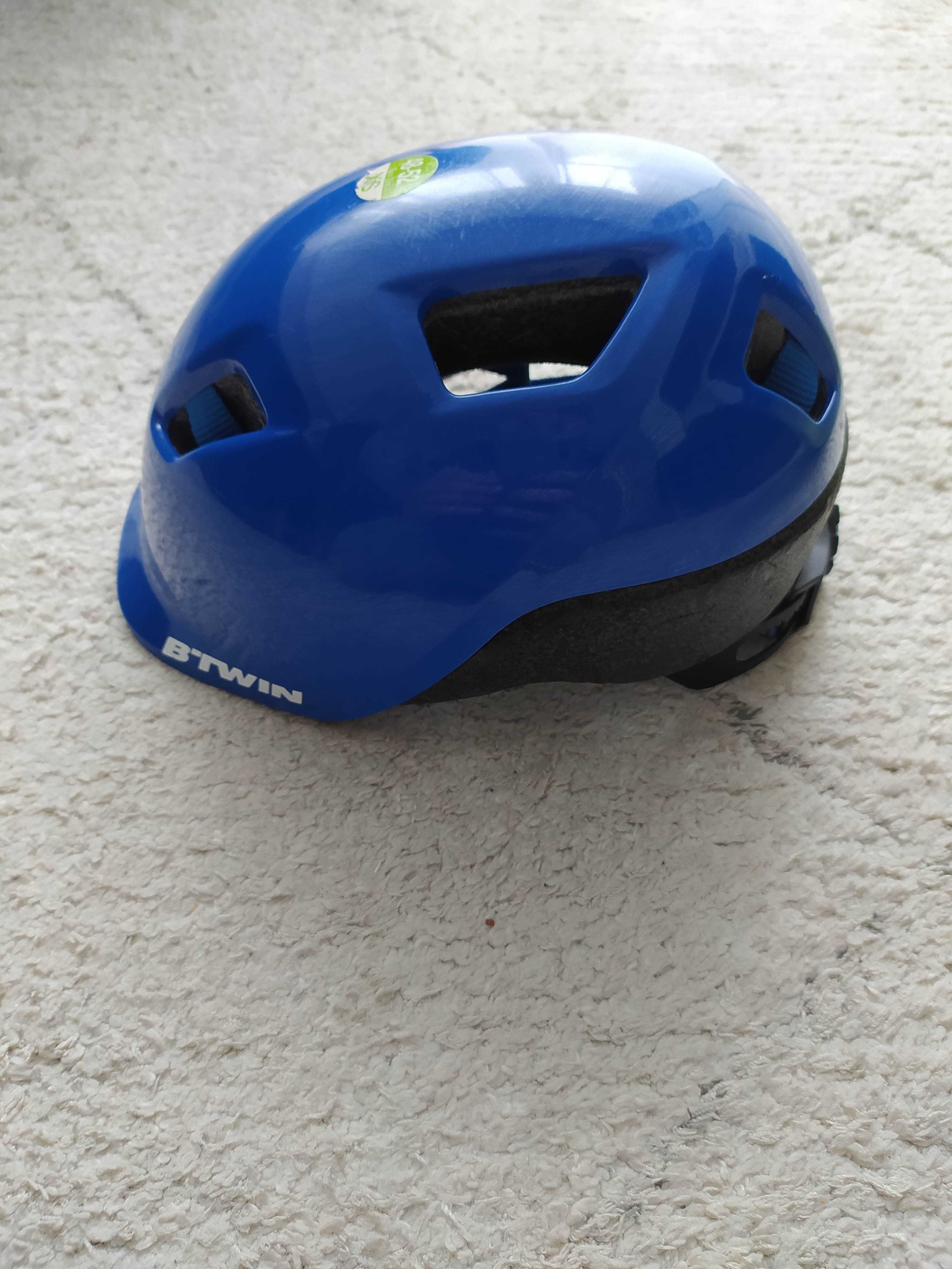 Kask rowerowy dziecięcy XS 48-52 cm btwin uniwersalny na wiek 3-5