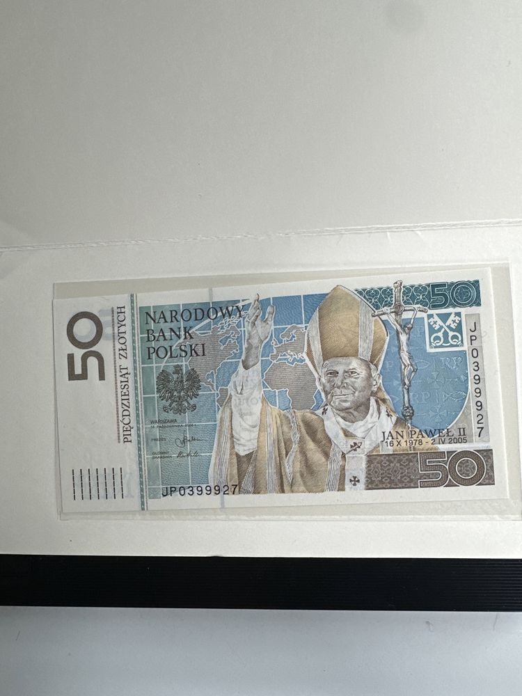 Banknoty kolekcjonerskie Jan Paweł II