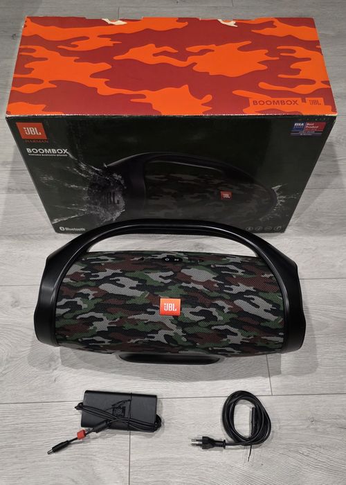 JBL Boombox Moro – Oryginał, Komplet, Stan Techniczny Idealny