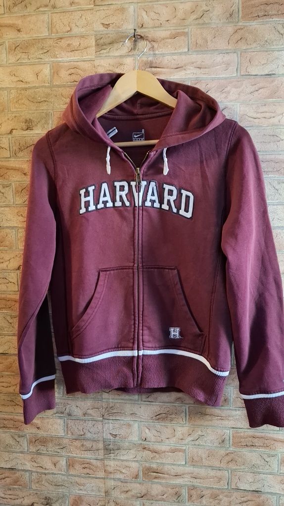 Кофта спортивна harvard, фірма nike, унісекс бордового кольору, розмір