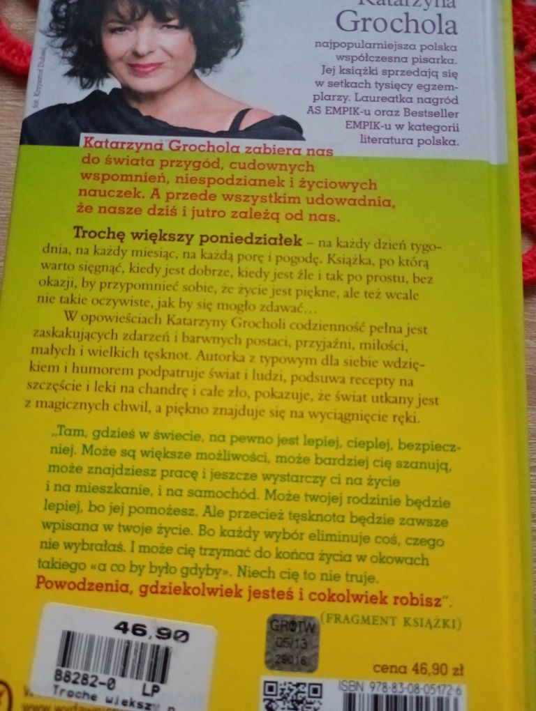 Trochę większy poniedziałek. Katarzyna Grochola