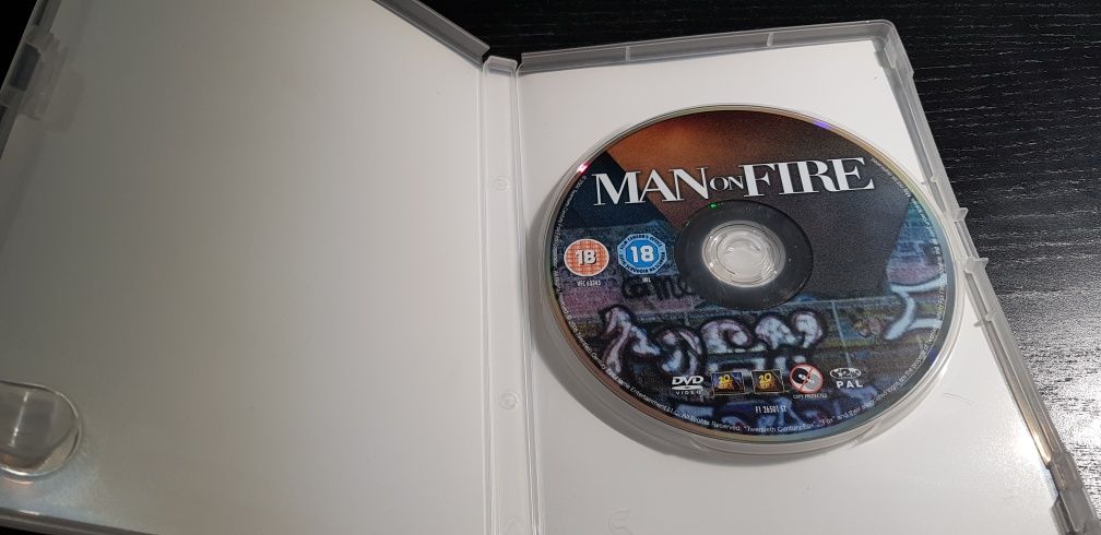 Man on Fire film dvd Denzel Washington
