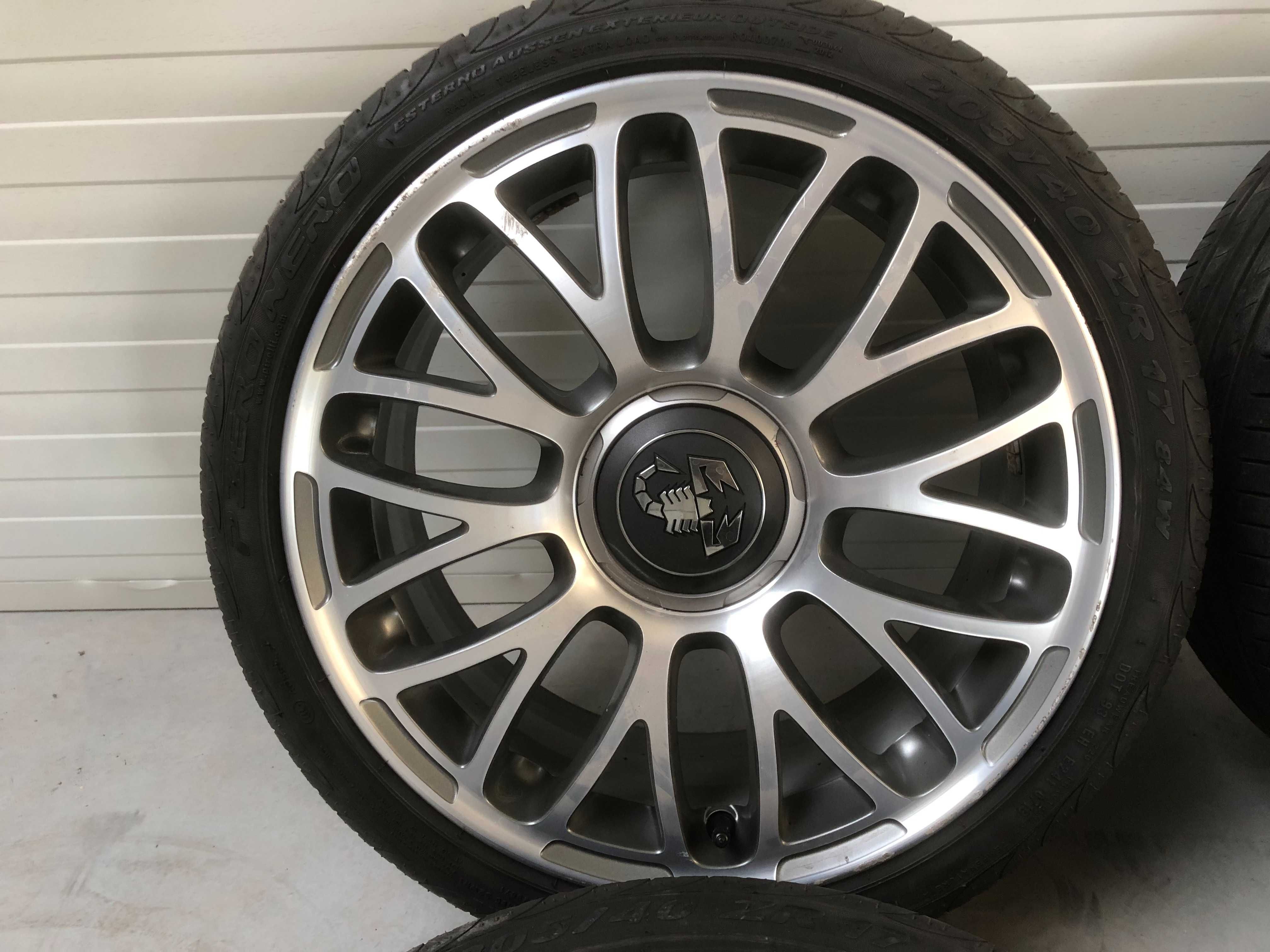 Koła felgi Fiat 500 Abarth 7J ET38 17''