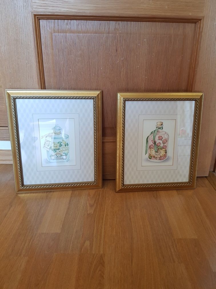 Vendo dois quadros para decoração