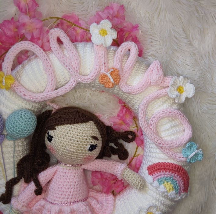 Porta Maternidade Amigurumi Personalizado (PERSONALIZÁVEL!!)
 (