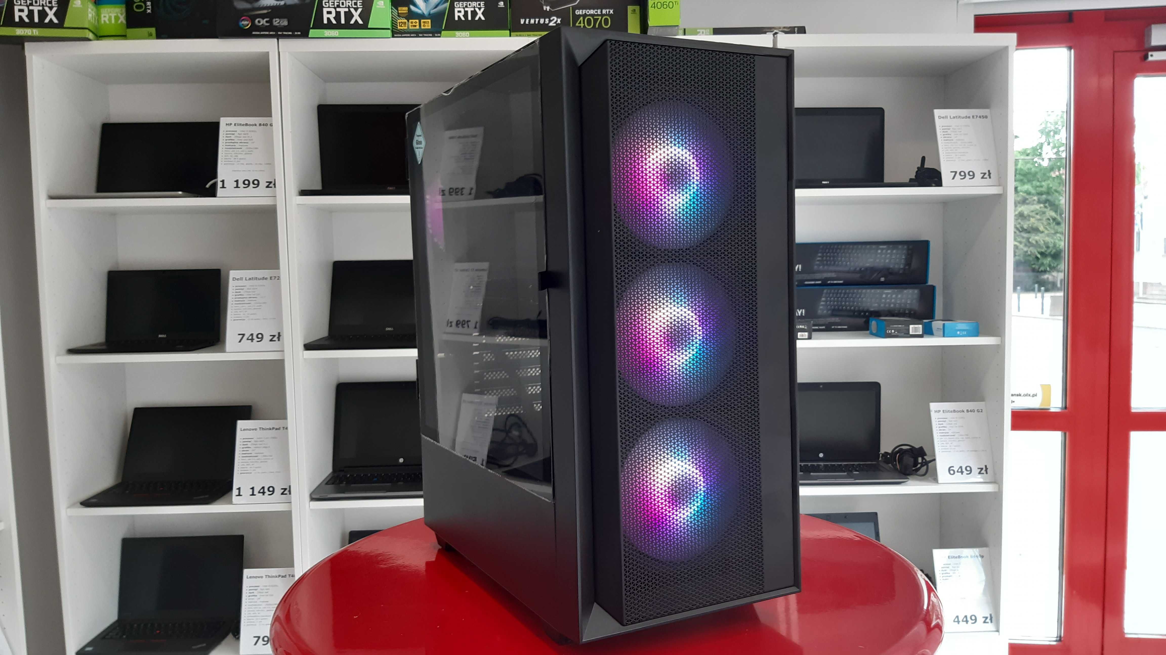 Nowy Komputer Gamingowy i7-12700f 32GB/2000SSD RTX 5070Ti  FV23 Raty0%