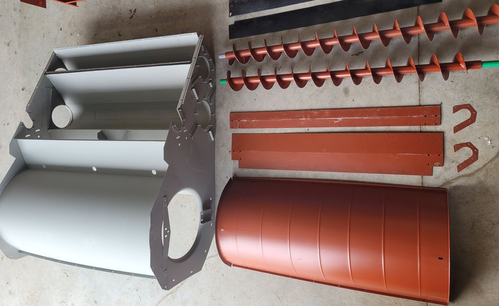 Obudowa wentylatora Z056 dno  kierownica wialnia podsiewacz Z058