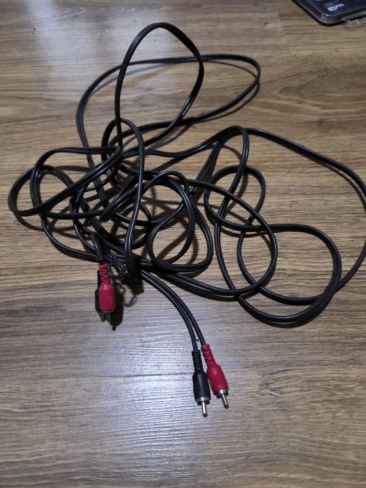 Kabel wtyk 2 RCA - 2RCA 5m Standard cinch czincz czin