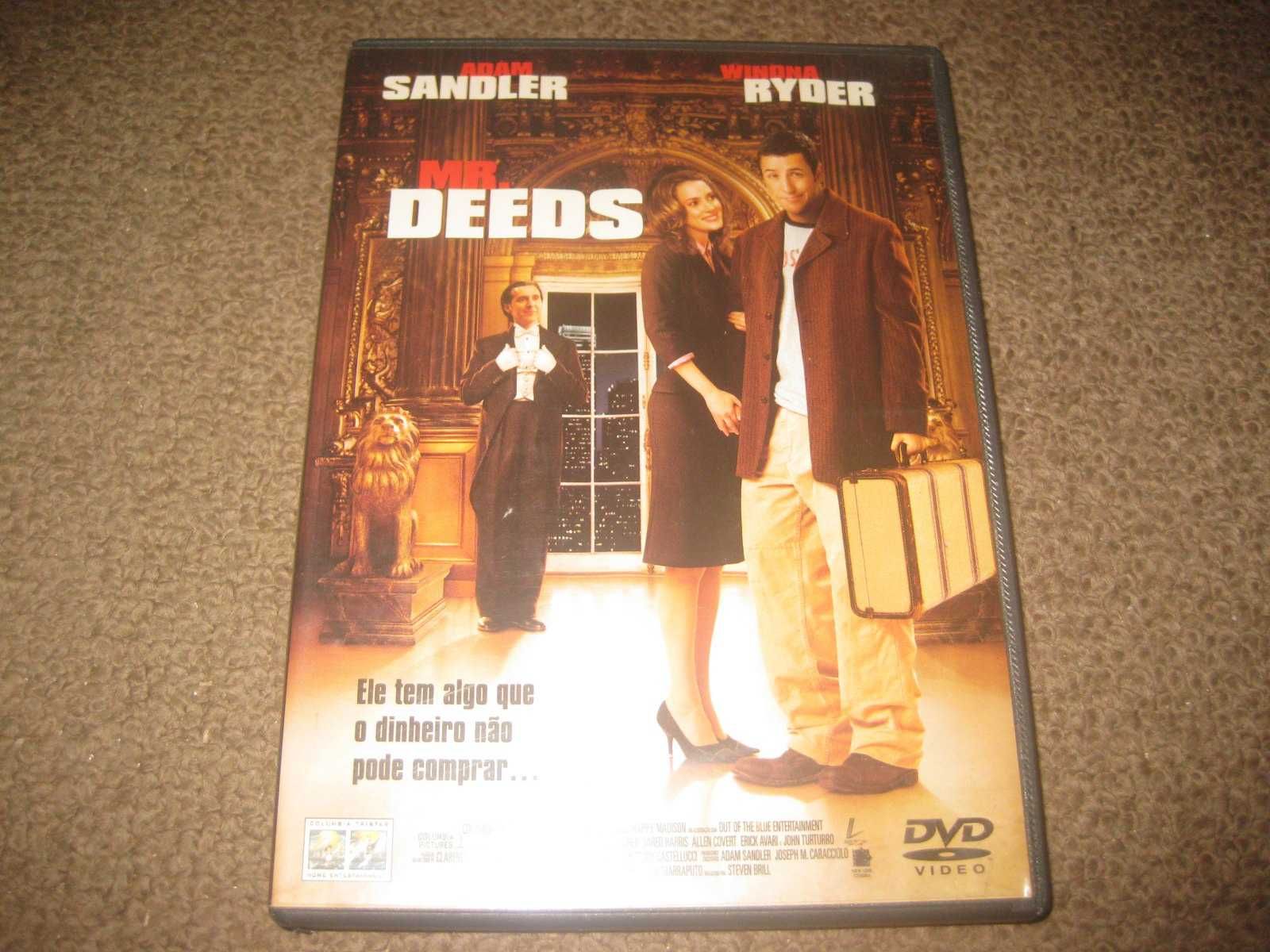 DVD "Mr. Deeds" com Adam Sandler