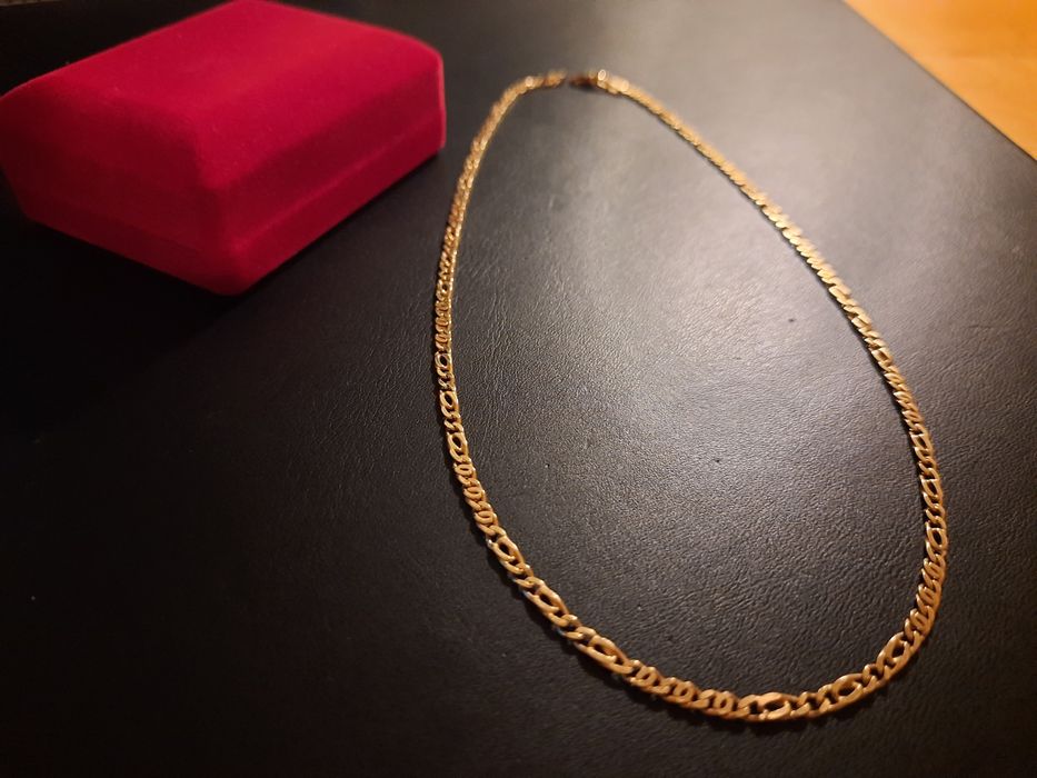 ZŁOTY Łańcuszek 333 damski ZŁOTY łańcuszek 333 45cm IDEALNY NA PREZENT