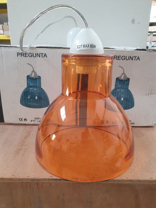 Candeeiros Vintage de vidro novos