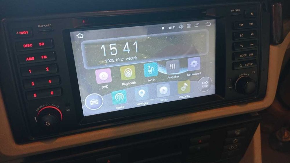 Radio Android 8.1 DVD NAVI USB Can Bus IBUS Monitor BMW E39 E53