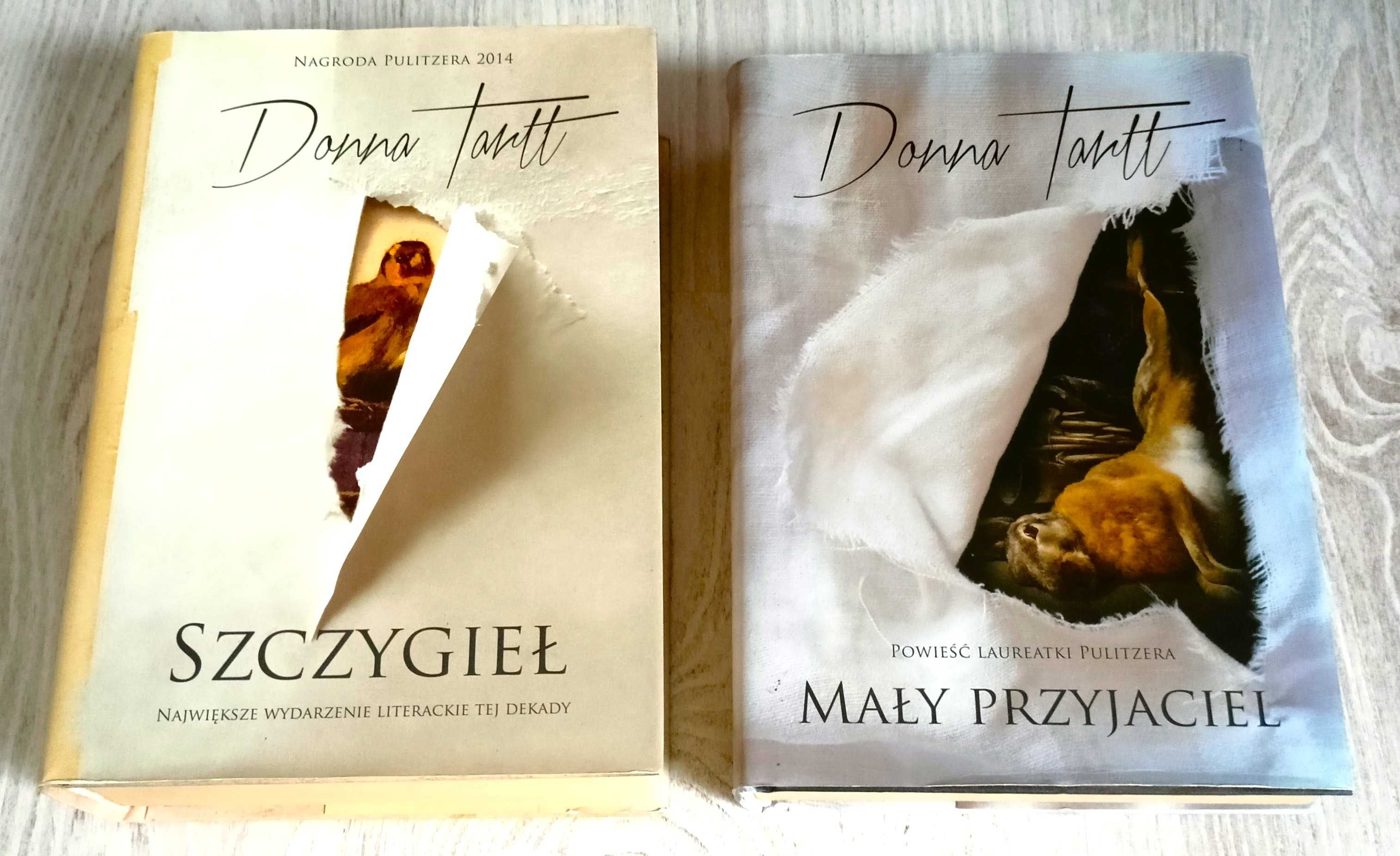 2x Donna Tartt Szczygieł + Mały przyjaciel   PULITZER 2014