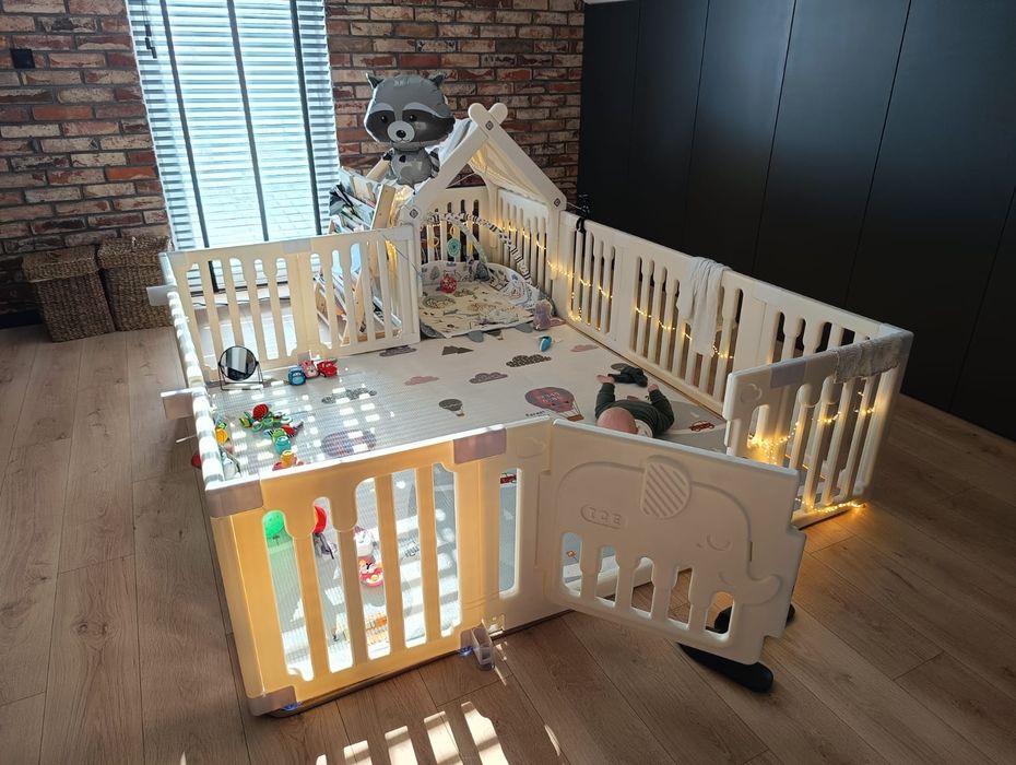 Kojec modułowy dla dzieci stan bardzo dobry