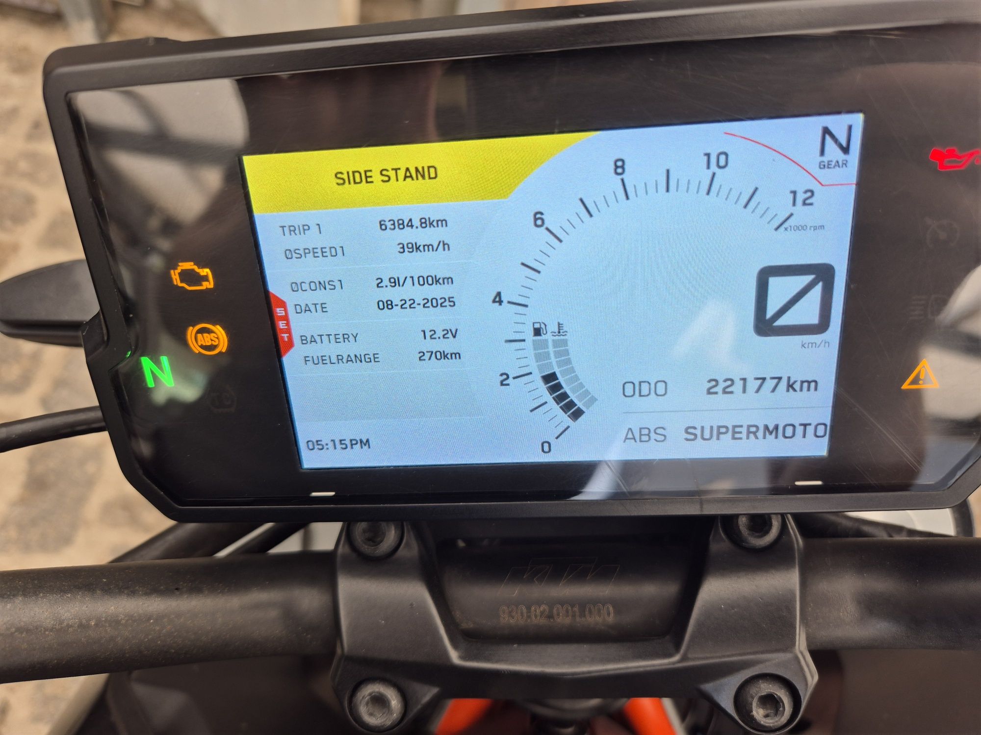 Ktm duke 125 de 2021
