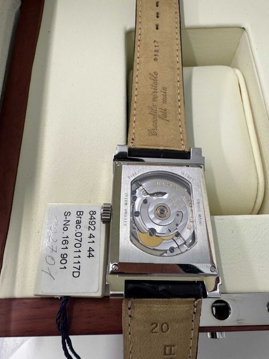 Новые Швейцарские часы    ETERNA 8492.41.44.0701117D