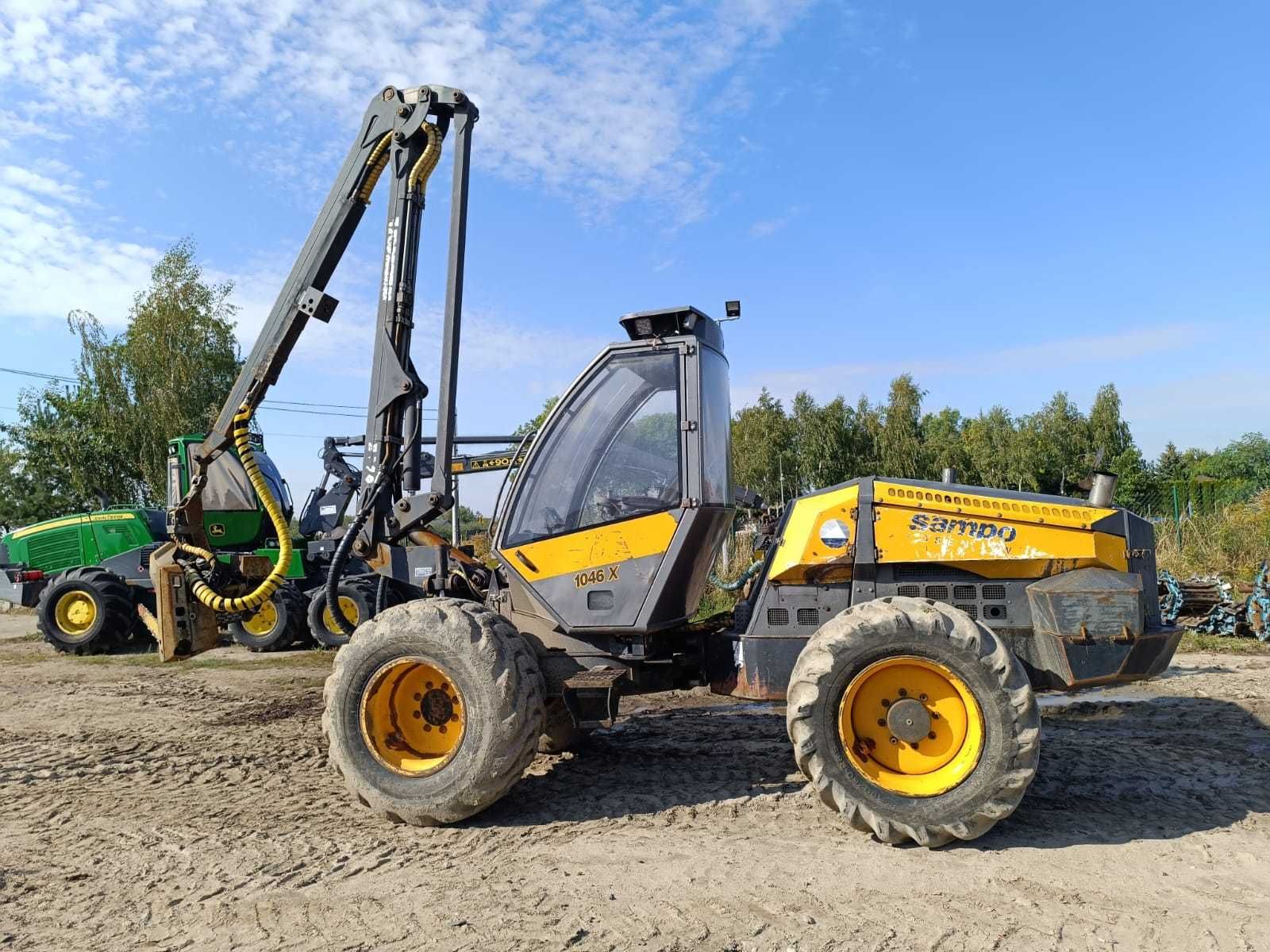 Harwester Sampo 1046x 2003 , Ponsse, Komatsu John Deere, Harvester