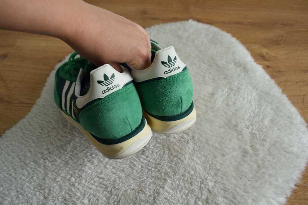 adidas  SL 72 RS sneakersy zielone 44 2/3 buty męskie zamsz