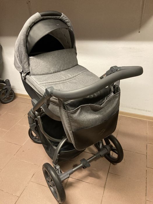 Wózek BEBETTO HOLLAND 2w1 / 3w1 / 4w1 Isofix Szary