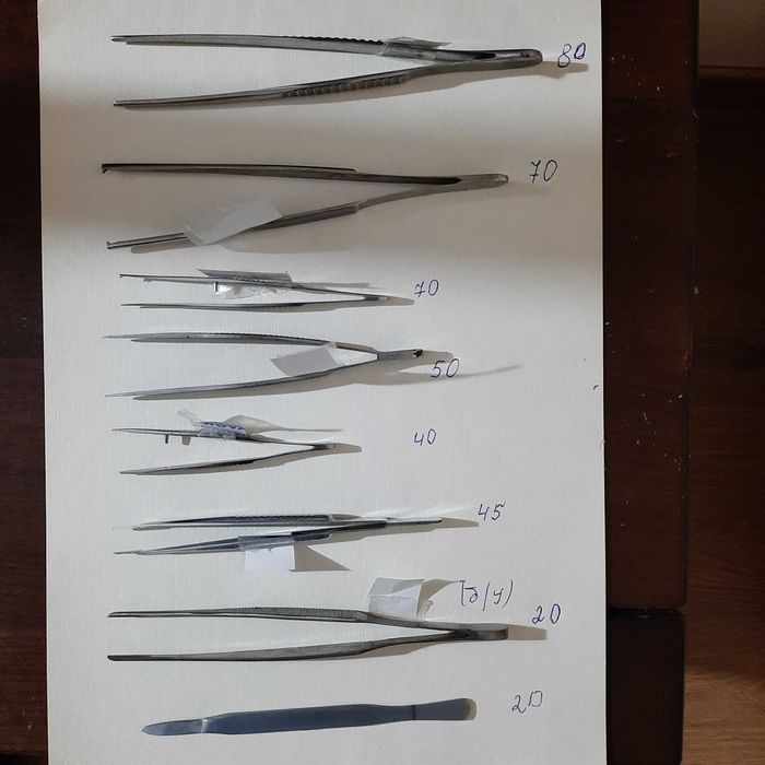 Різні пінцети нові та Б/у, Електроди Elga CROMAROD®385