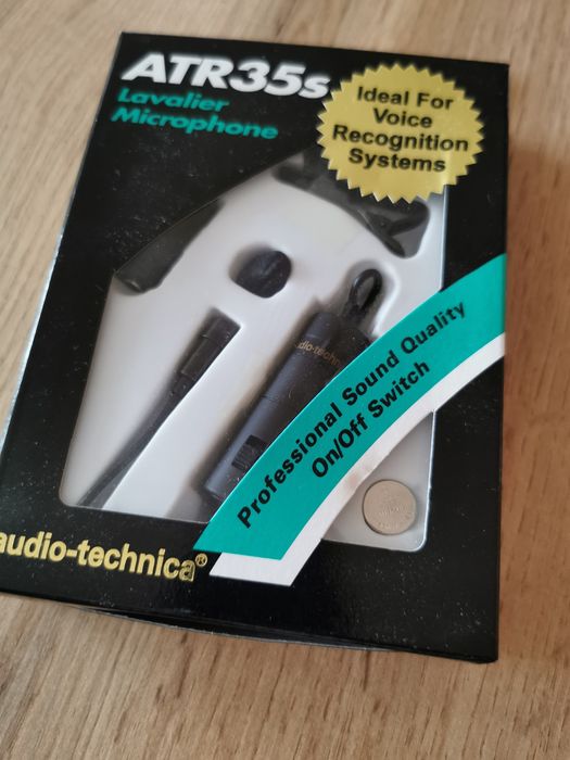 Mikrofon krawatowy Audio-Technica ATR35s