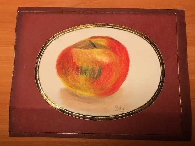 Jean Peske (Jan Mirosław Peszke), martwa natura, pastel, sygnowany