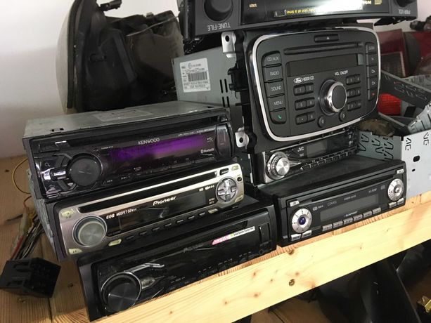 RADIO SAMOCHODOWE Radioodtwarzacz Pioneer Kenwood JVC Ford Blaupunkt