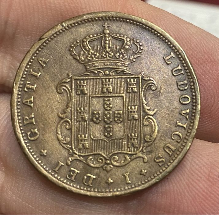 Moeda V Reis D LUIS I - 1876