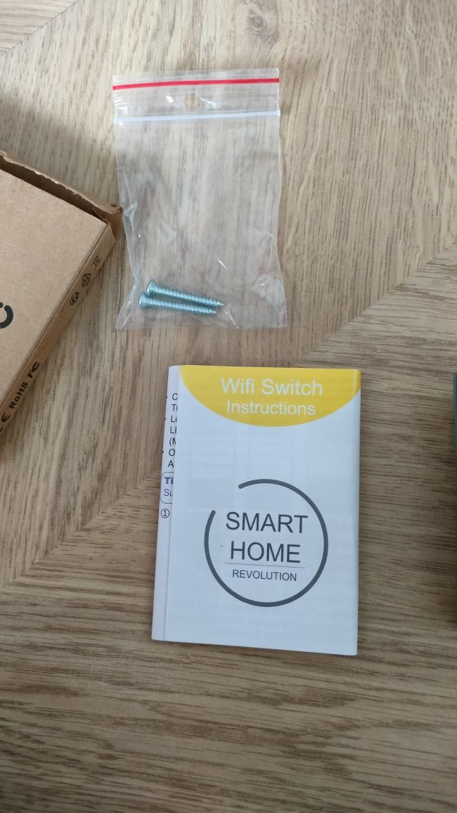 Włącznik wyłącznik światła WIFI BSEED