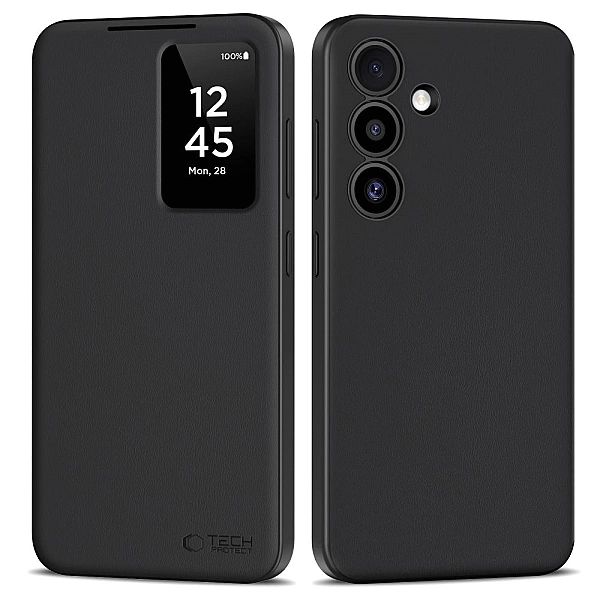 Tech-Protect Smart Wallet Galaxy S24 Matte Black