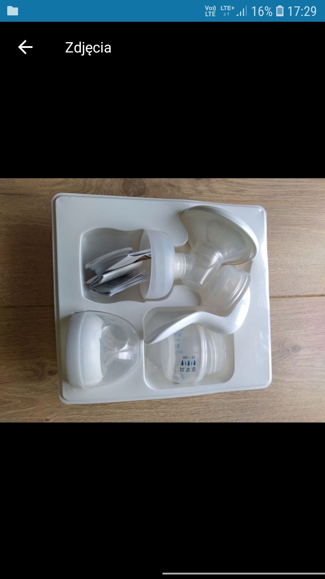 Avent laktator ręczny