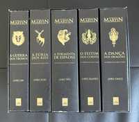 Vendo Box Collection Edition 5 livros Game of Thrones