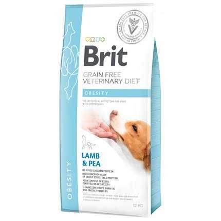 Brit GF Veterinary Diet Dog Obesity 2 и 12 кг - Беззерновая диета