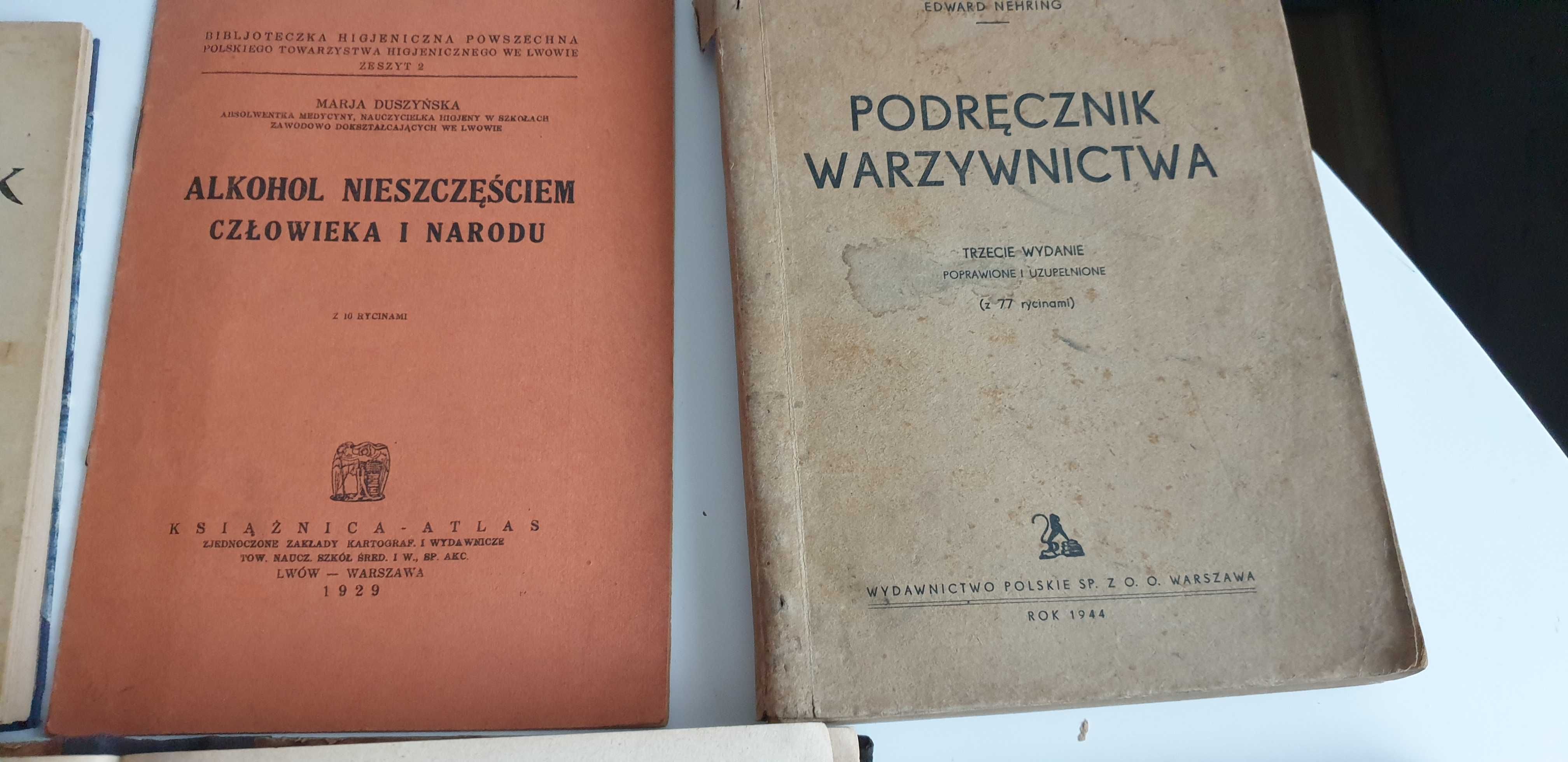 Starocie z Gdyni - Stare książki - zestaw 8szt.