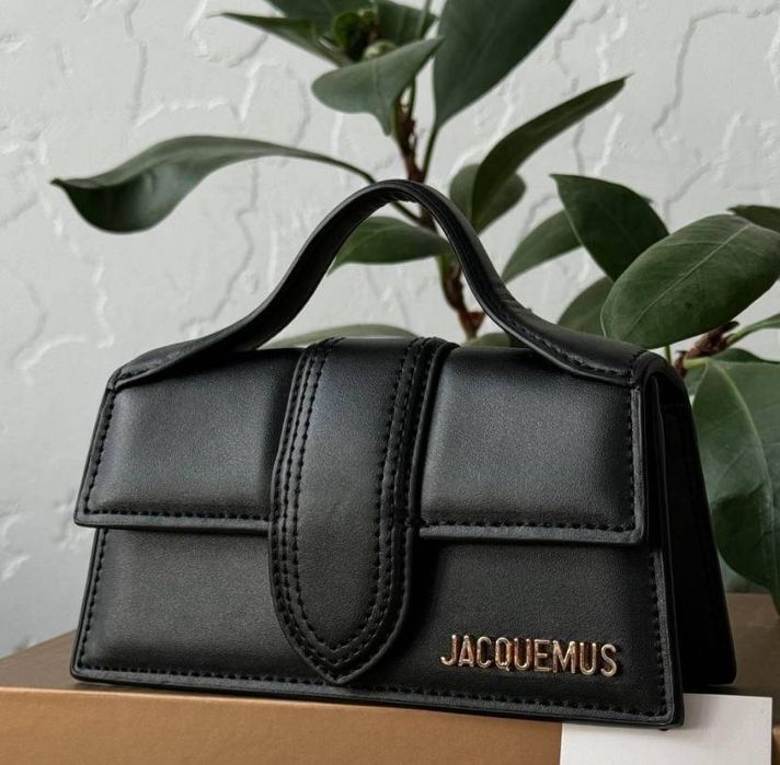 Хітова сумка jacquemus le bambin, жіноча сумка жакьюмс
