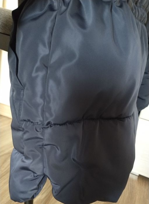 ZARA kurtka zimowar r.140 granatowa