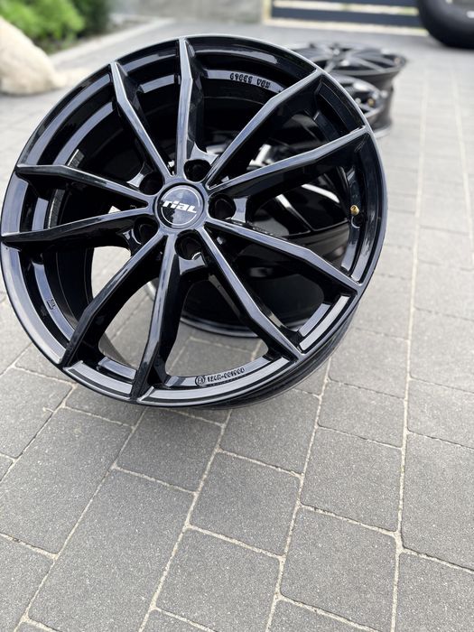 19” Felgi Rial Lucca Black Gloss 5x112