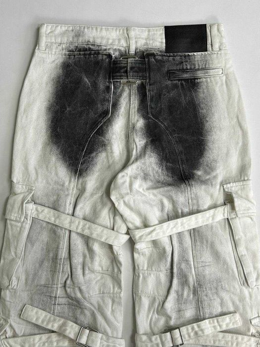 Штани Acne Studios cargo білі джинси карго штаны джисны opium custom M