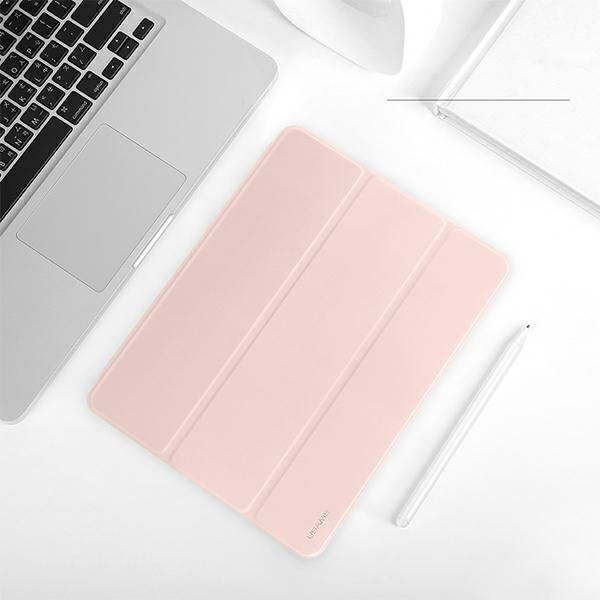 Etui Usams Winto do iPada Air 10.9" 2020 - Różowy Smart Cover