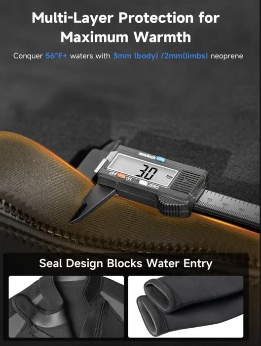 Чоловічий Гідрокостюм