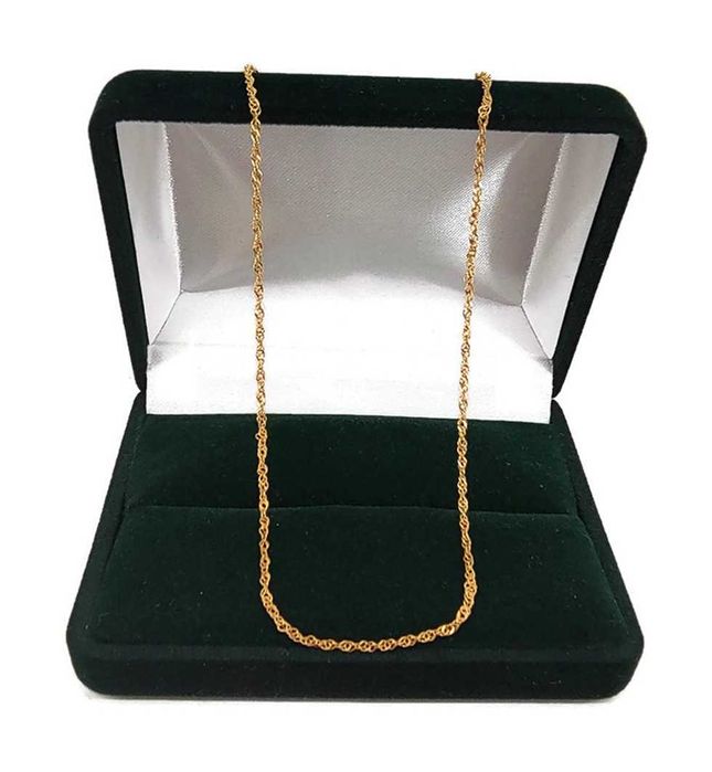 Złoty Łańcuszek Singapur P.585 1,28g 45cm