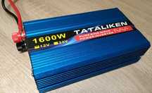 Przetwornica 12v 230v 1600W czysty sinus, wysyłka