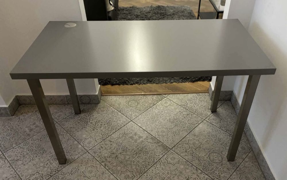 Biurko szare 120x60 nowe 2szt