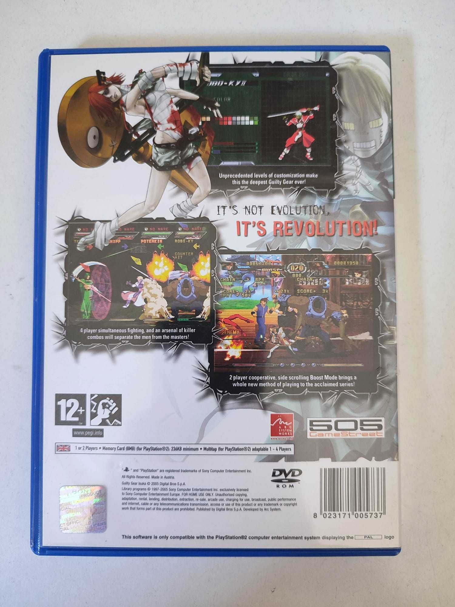 PS2 - Guilty Gear Isuka
