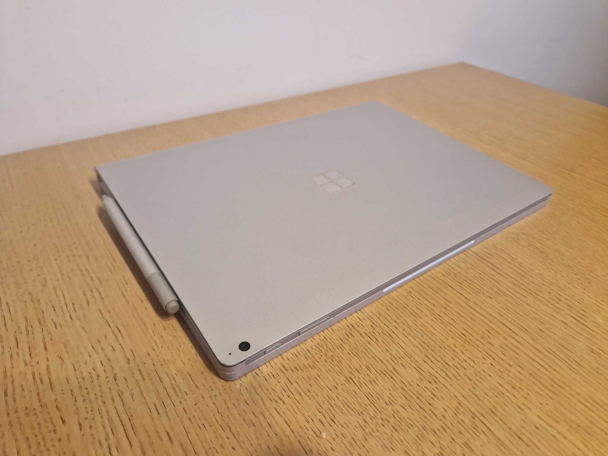 Microsoft Surface Book 2 15 cali i7 16gb ram gtx 1060 +ładowarka +pen