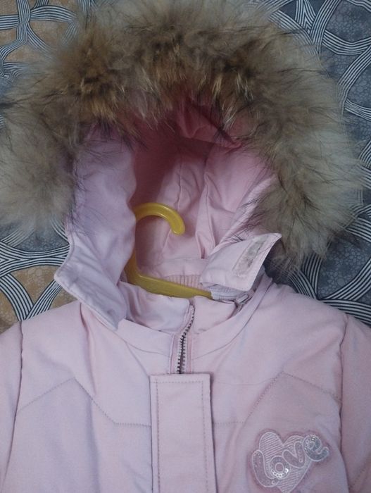 Куртка зимова для двійні близнюків на зріст 104 см